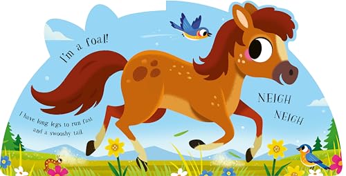 I'm a Bunny: (A Shaped Board Book Full of Animal Sounds, Lively Rhymes, and Interactive Fun for Babies and Toddlers) (I'm A... Shaped Board Book Series)
