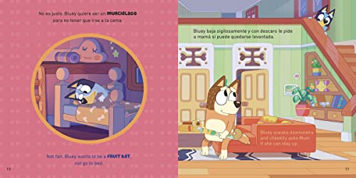 Bluey: Good Night, Fruit Bat/Buenas noches, murciélago: Un libro bilinge