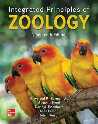 Loose Leaf for Integrated Principles of Zoology