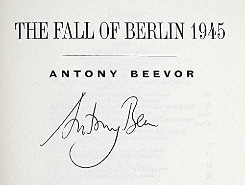 The Fall of Berlin 1945 by Antony Beevor