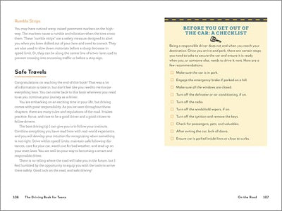The Driving Book for Teens: A Beginner's Guide to Becoming a Safe, Smart, and Skilled Driver