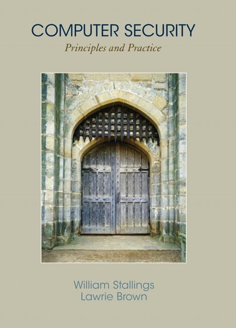 Computer Security: Principles and Practice
