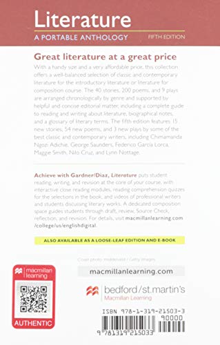 Literature: A Portable Anthology