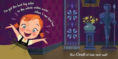 Frozen: Anna Loves Elsa by Brittany Rubiano (Hardcover)