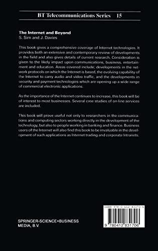 Internet and Beyond (BT Telecommunications Series)