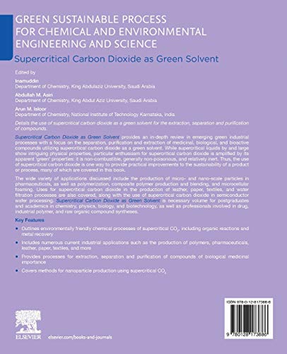 Green Sustainable Process for Chemical and Environmental Engineering and Science: Supercritical Carbon Dioxide as Green Solvent