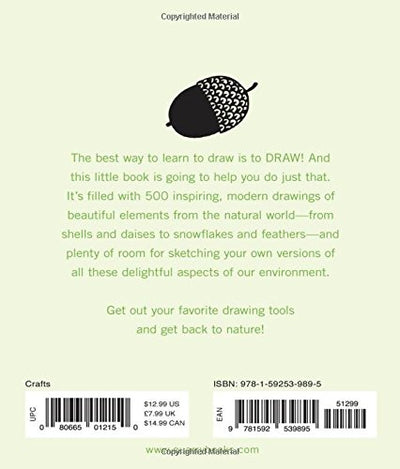 Draw 500 Things from Nature: A Sketchbook for Artists, Designers, and Doodlers