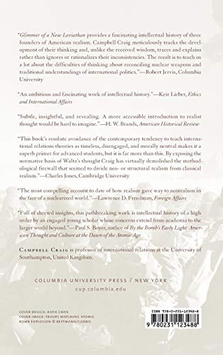 Glimmer of a New Leviathan: Total War in the Realism of Niebuhr, Morgenthau, and Waltz