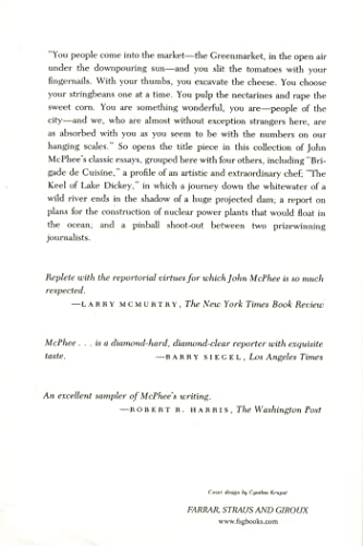 Giving Good Weight — back cover