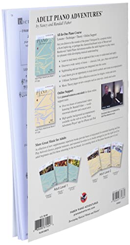 Adult Piano Adventures Popular Book 1 - Piano Sheet Music Timeless Hits & Favorites for Beginners Includes Let It Be, My Heart Will Go On, ... (Adult Piano Adventures: Popular, 1)