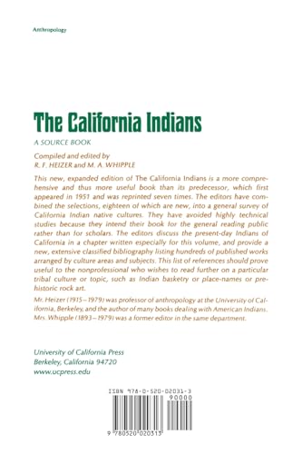 The California Indians: A Source Book