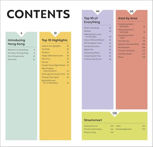 DK Top 10 Hong Kong (Pocket Travel Guide)