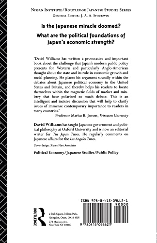 Japan: Beyond the End of History (Nissan Institute/Routledge Japanese Studies)