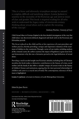 Child Sexual Abuse in Victorian England (Women's and Gender History)