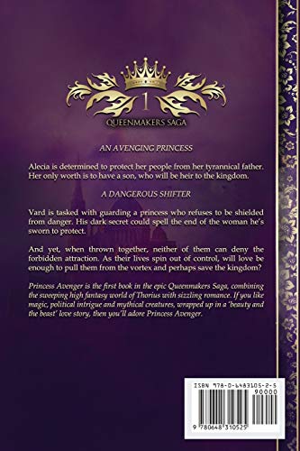 Princess Avenger: An Epic Fantasy Romance Novel (Queenmakers Saga)