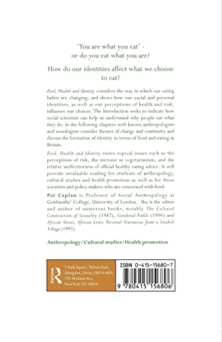 Food, Health and Identity (Chapter by James)