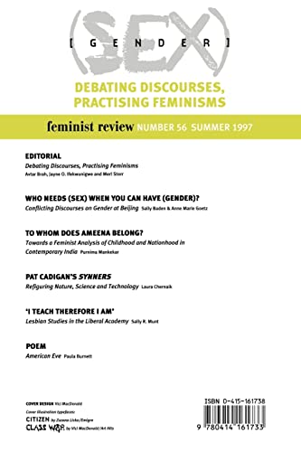 Debating Discourses, Practising Feminisms: Feminist Review, Issue 56