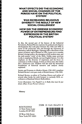 Church and State in Modern Britain 1700-1850