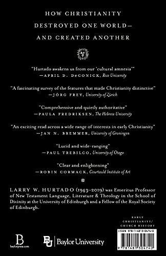 Destroyer of the gods: Early Christian Distinctiveness in th