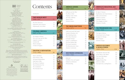 American History: A Visual Encyclopedia (DK Children's Visua