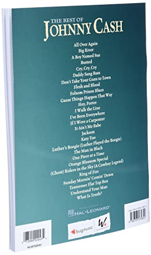 The Best of Johnny Cash - Easy Guitar Songbook 27 Country C