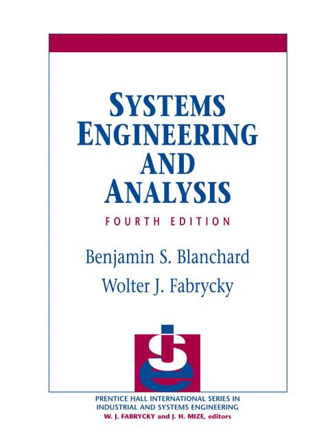 Systems Engineering And Analysis