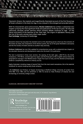 Geometric Greece — back cover