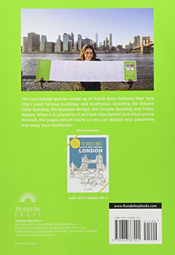 The World's Longest Dot-to-Dot Puzzle: New York — back cover