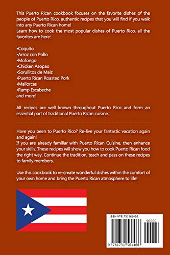 Most Popular Puerto Rican Recipes - Quick & Easy: A Cookbook of Essential Food Recipes Direct from Puerto Rico