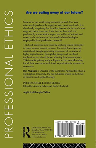 Food Ethics (Professional Ethics)