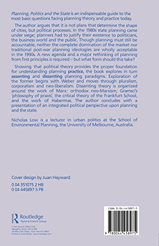 Planning Politics & State