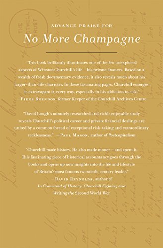 No More Champagne: Churchill and His Money