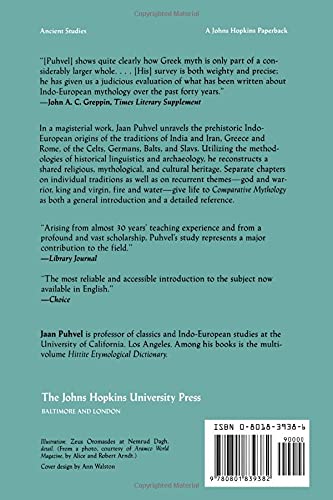 Comparative Mythology — back cover