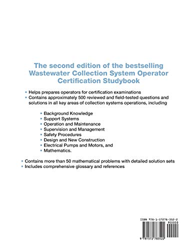 Wastewater Collection System Operator Certification Studybook