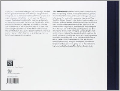 The Greatest Grid: The Master Plan of Manhattan, 1811-2011