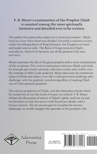 Elijah and the Secret of His Power: A Biblical Biography of the Old Testament - Elias, Prophet of God (Hardcover)