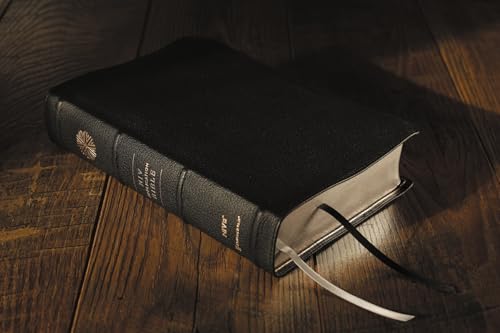 NIV Application Bible, Genuine Leather, Calfskin, Black, Red Letter, Thumb Indexed, Comfort Print: Bringing the Ancient Message of the Bible into Your World (NIV Application Commentary Resources)