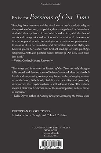 Passions of Our Time (European Perspectives: A Series in Social Thought and Cultural Criticism)