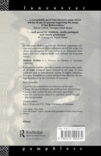 Calvin (Lancaster Pamphlets)