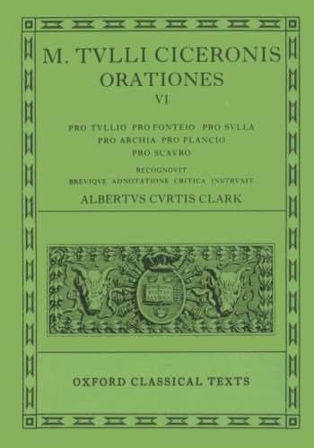 Orationes (Oxford Classical Texts)