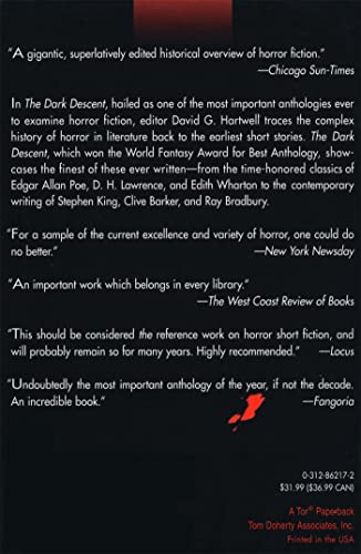 The Dark Descent (NO. 1) by Barker, Clive