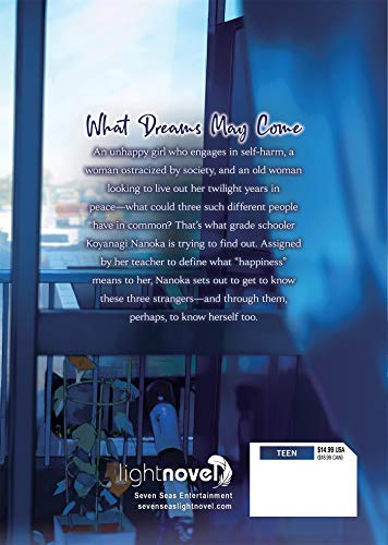 I Had That Same Dream Again (Light Novel) — back cover
