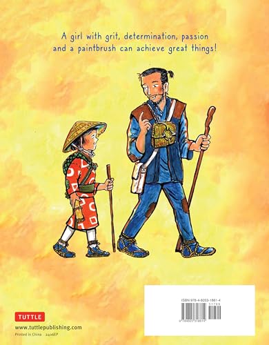 Hokusai's Daughter: A Young Artist in Old Japan - Bilingual English and Japanese Text