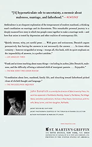 Ambivalence, a Love Story: Portrait of a Marriage