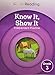 Know It Show It Grade 3 (Into Reading)