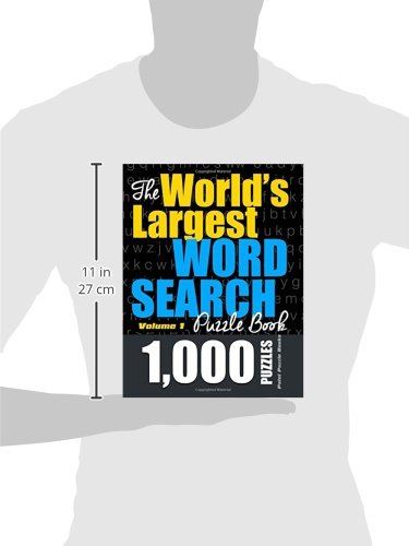 The World's Largest Word Search Puzzle Book: 1,000 Puzzles (Vol. 1)