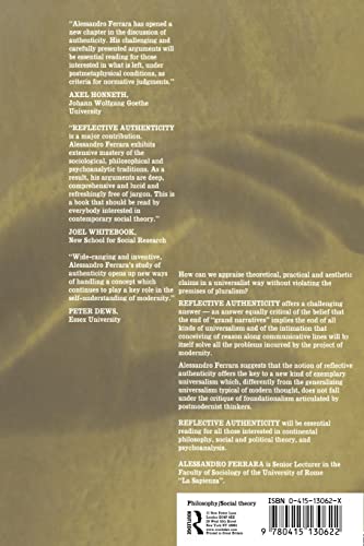 Reflective Authenticity: Rethinking the Project of Modernity