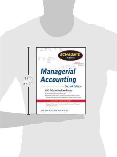 Schaum's Outline of Managerial Accounting, 2nd Edition (Schaum's Outlines)