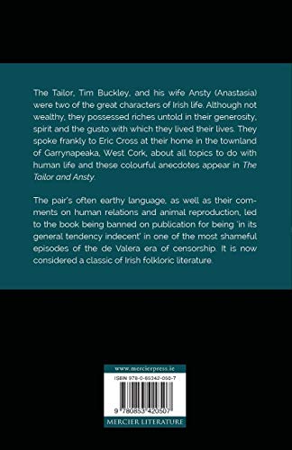 The Tailor And Ansty — back cover