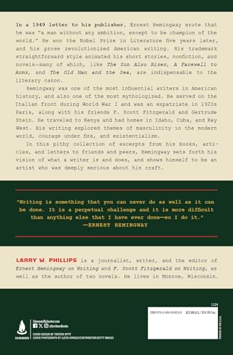 Ernest Hemingway on Writing by Larry W. Phillips